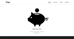 Desktop Screenshot of ipiggi.com