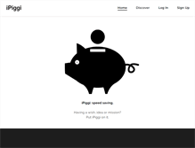 Tablet Screenshot of ipiggi.com